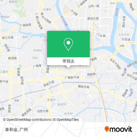泰和金地图