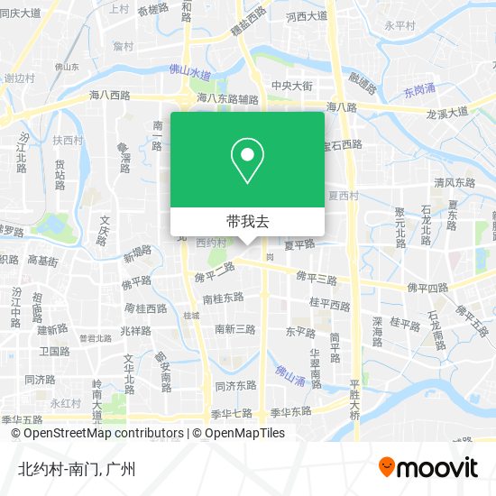 北约村-南门地图