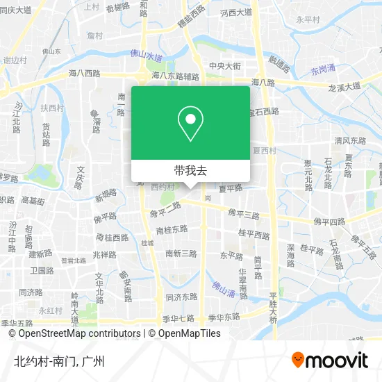 北约村-南门地图