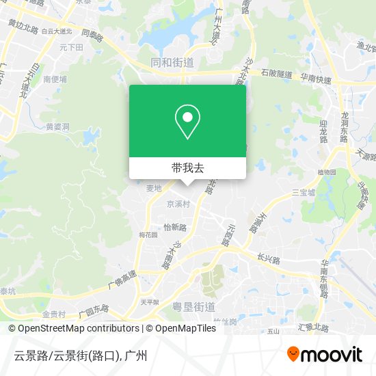云景路/云景街(路口)地图