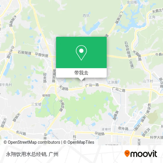 永翔饮用水总经销地图