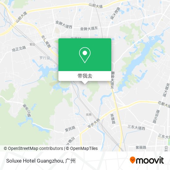 Soluxe Hotel Guangzhou地图