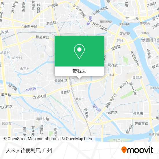 人来人往便利店地图
