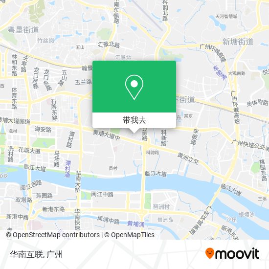 华南互联地图