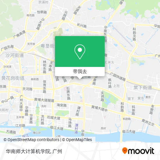华南师大计算机学院地图
