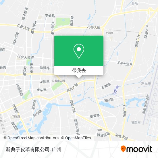 新典子皮革有限公司地图