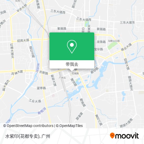 水紫印(花都专卖)地图