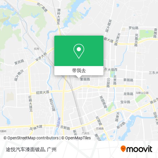 途悦汽车漆面镀晶地图