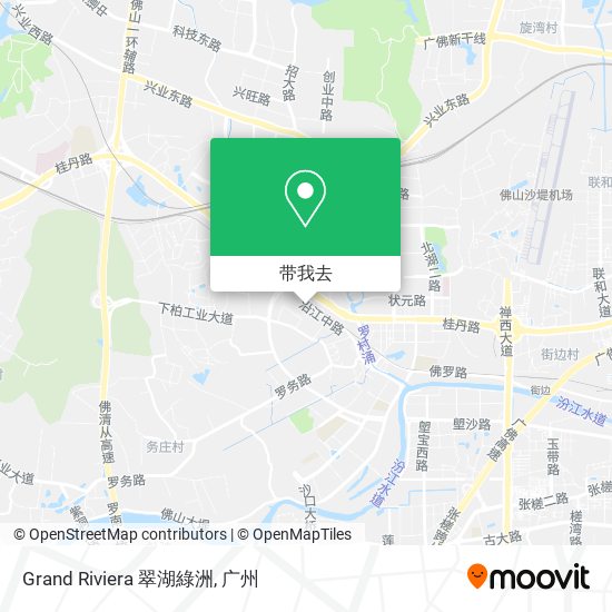 Grand Riviera 翠湖綠洲地图