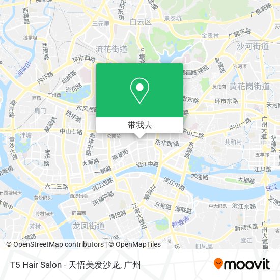 T5 Hair Salon - 天悟美发沙龙地图