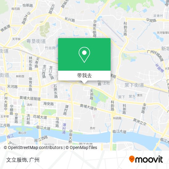 文立服饰地图