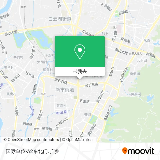 国际单位-A2东北门地图