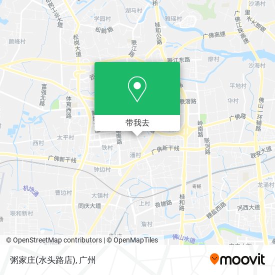 粥家庄(水头路店)地图
