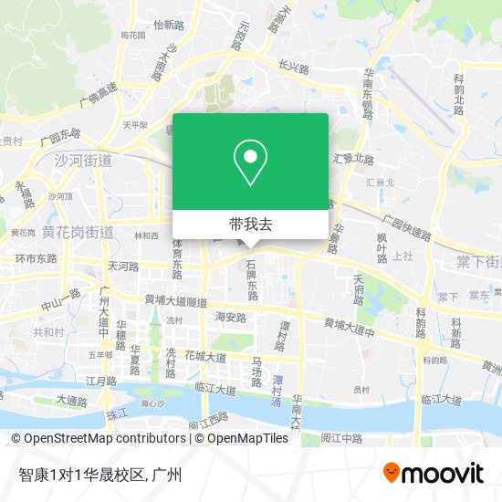 智康1对1华晟校区地图