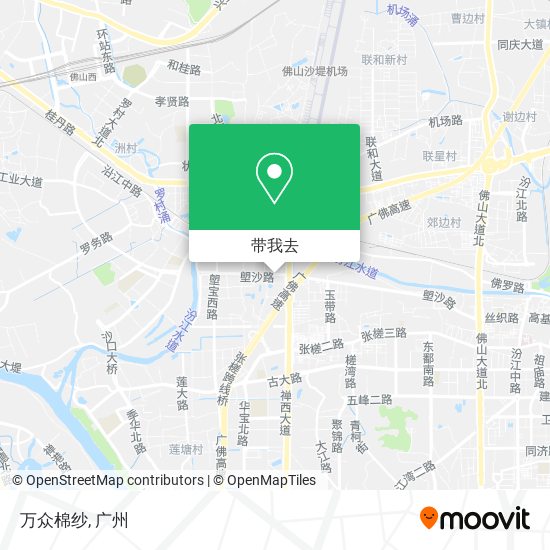 万众棉纱地图