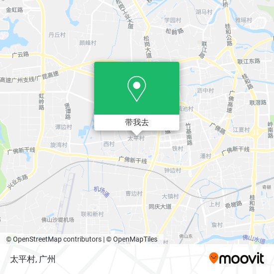 太平村地图