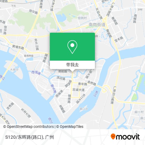 S120/东晖路(路口)地图