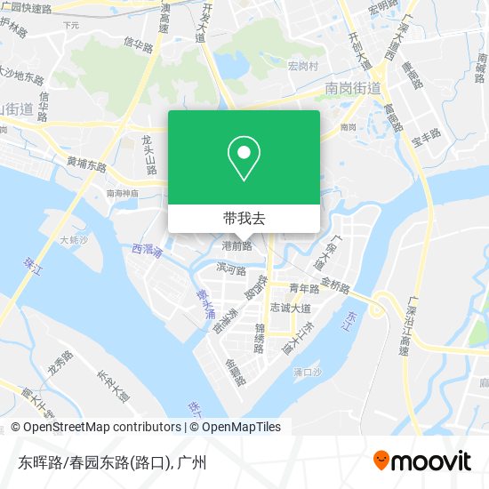 东晖路/春园东路(路口)地图