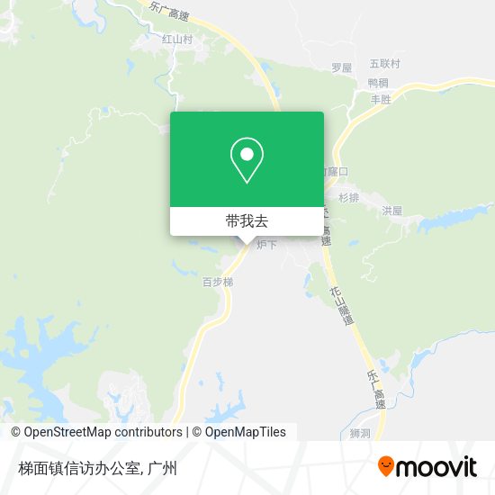 梯面镇信访办公室地图