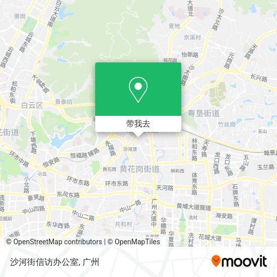 沙河街信访办公室地图
