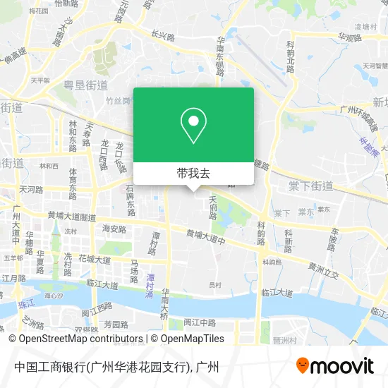 中国工商银行(广州华港花园支行)地图