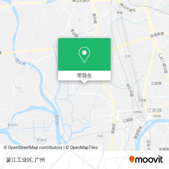 蓼江工业区地图