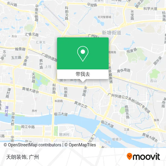 天朗装饰地图