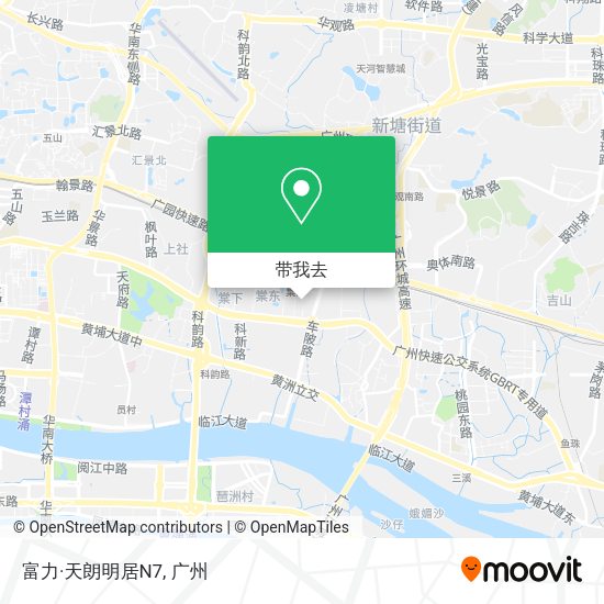 富力·天朗明居N7地图