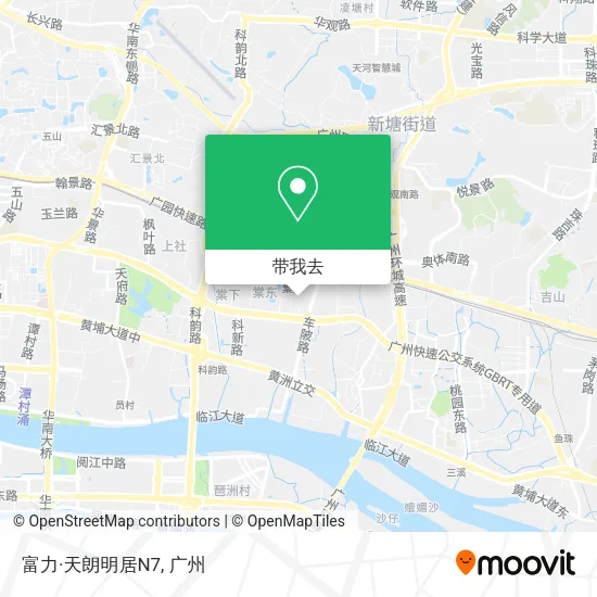 富力·天朗明居N7地图