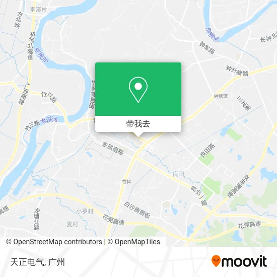 天正电气地图