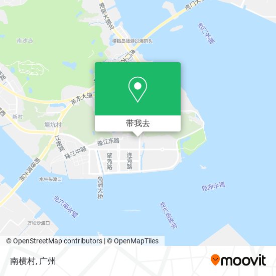 南横村地图