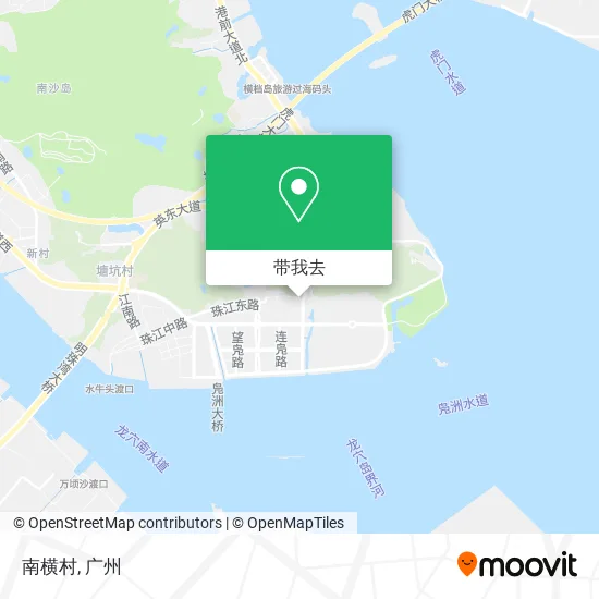 南横村地图