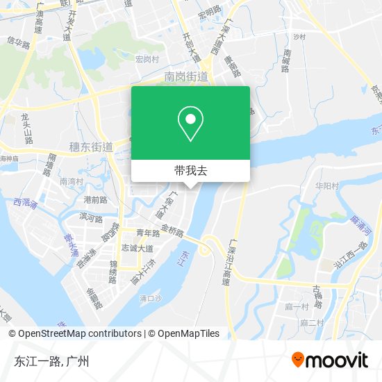 东江一路地图