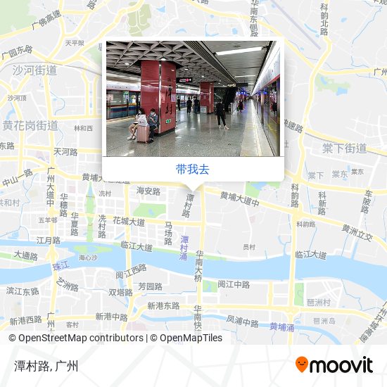 潭村路地图