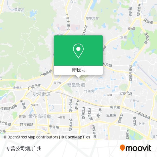 专营公司烟地图