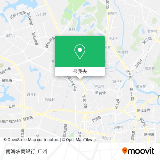 南海农商银行地图
