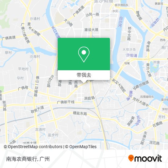 南海农商银行地图