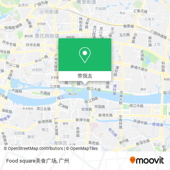 Food square美食广场地图