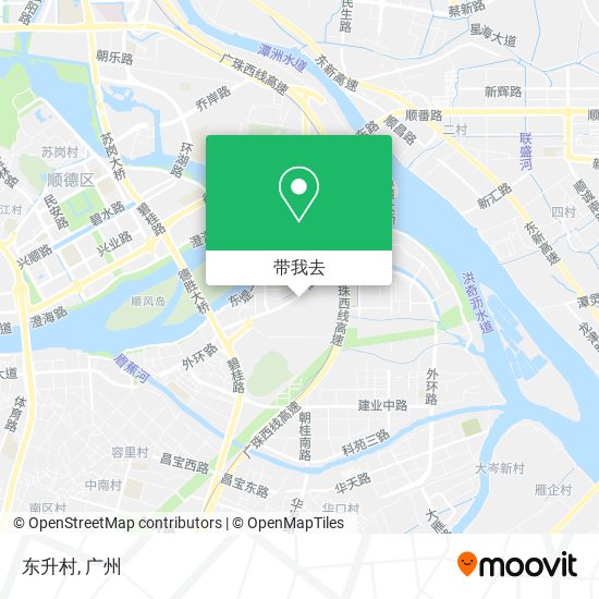 东升村地图