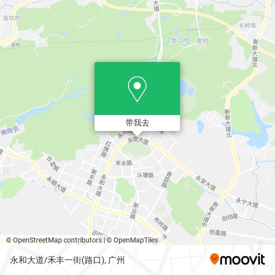 永和大道/禾丰一街(路口)地图