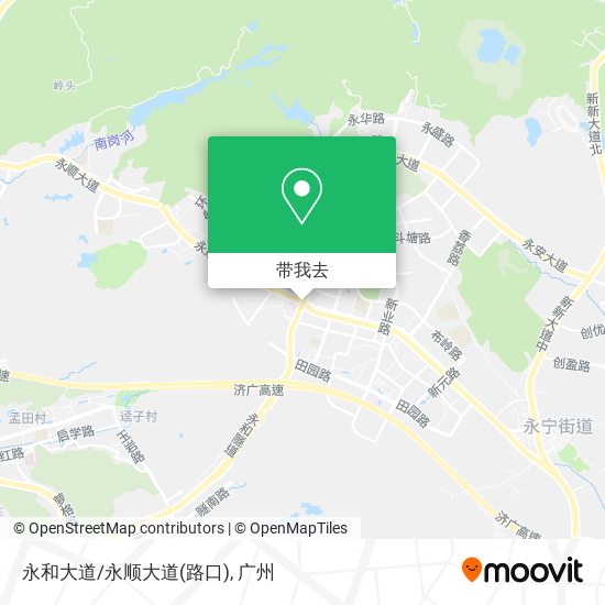 永和大道/永顺大道(路口)地图