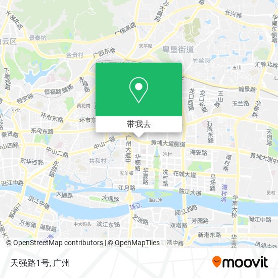 天强路1号地图