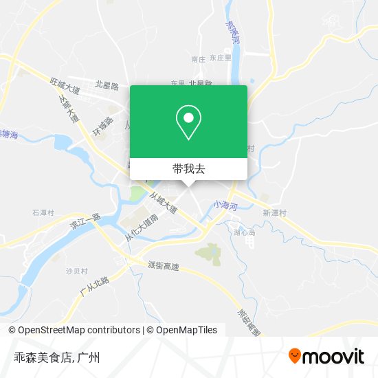 乖森美食店地图