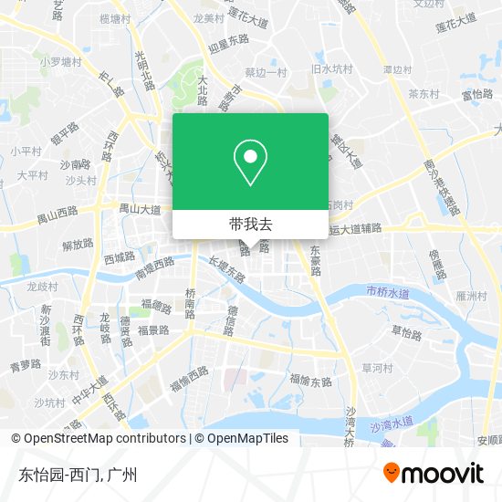 东怡园-西门地图