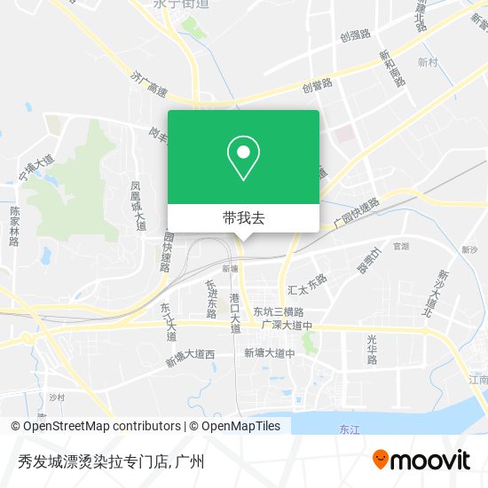 秀发城漂烫染拉专门店地图