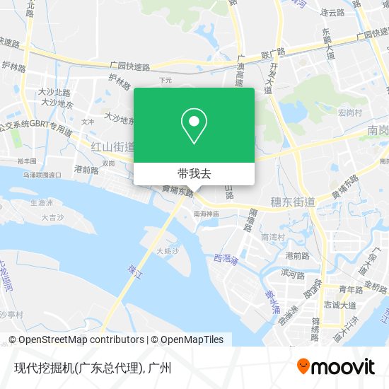 现代挖掘机(广东总代理)地图