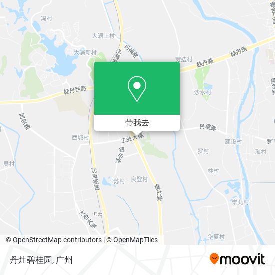 丹灶碧桂园地图
