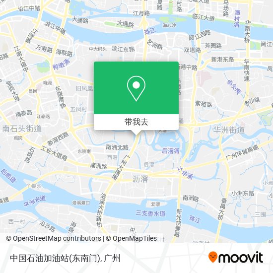 中国石油加油站(东南门)地图