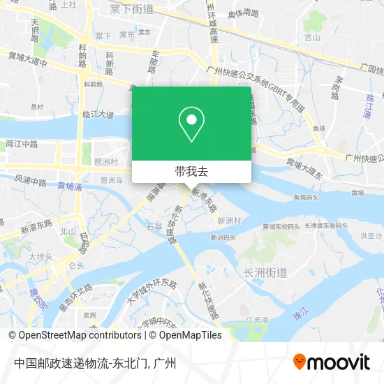 中国邮政速递物流-东北门地图