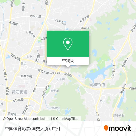 中国体育彩票(国交大厦)地图